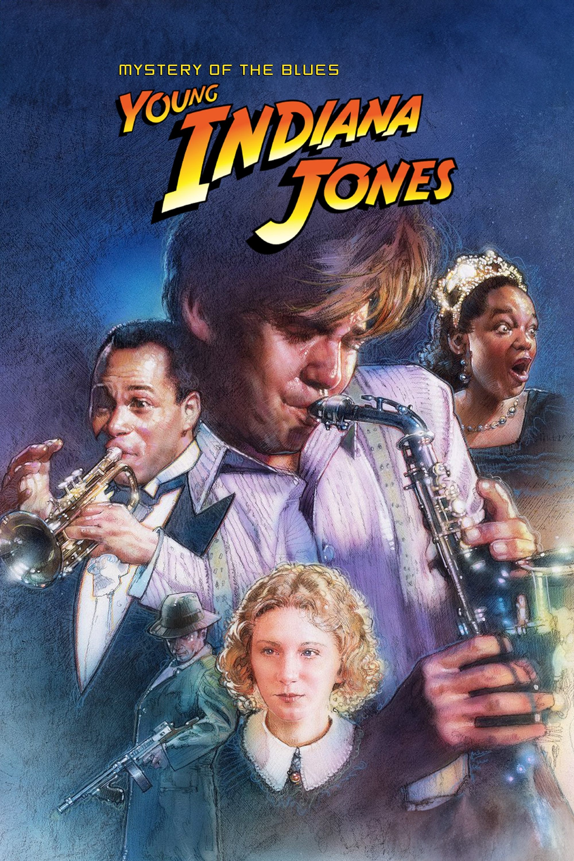 Постер The Adventures of Young Indiana Jones: Mystery of the Blues